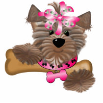 Puppy Ornament photo sculptures