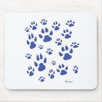 Puppy paws galore mousepads