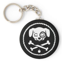 Puppy Pirate Keychains