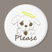Puppy Please magnets