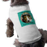 Puppy Poet Pet Shirt for Dogs and Very Big Cats