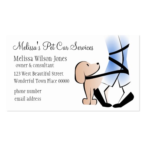 Puppy Tangle Business Cards