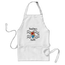 Puppy Teachers Rock Tshirts and Gifts aprons