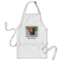 Puppy Waits for Food aprons by stephanie0302 Puppy Waits for Food aprons