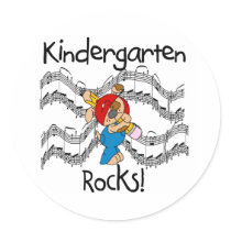 Puppy with Pencil Kindergarten Rocks stickers by school_teacher Puppy with Pencil Kindergarten Rocks stickers