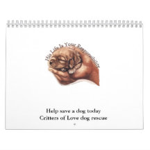 Puppyhand, Help save a dog today Critters of Lo... Calendars
