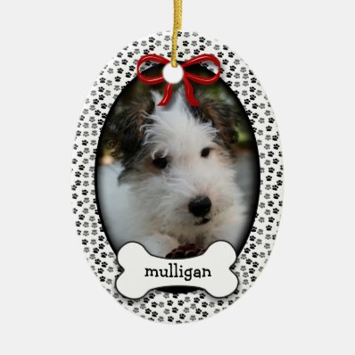 Puppy&#39;s First Christmas Christmas Ornament