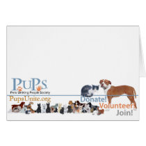 PUPs Logo Merchandise Cards