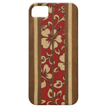 Pupukea Vintage Hawaiian Surfboard iPhone 5 Cases