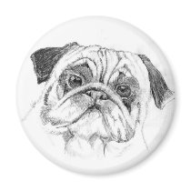 Pupy Dog Magnet