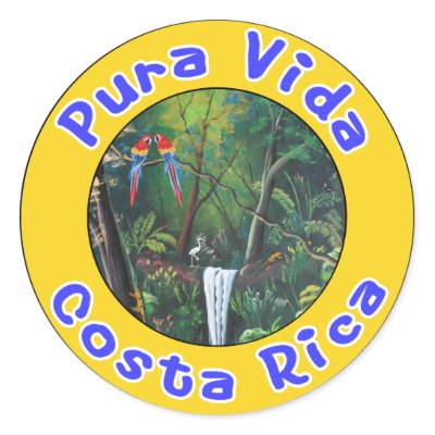 pura vida outline