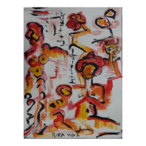 Pura Vida Meditation Poster posters