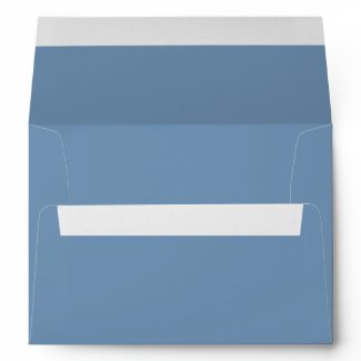 Pure Blue Linen Envelopes