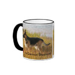 Pure Bred German Shepherd Photo on Ceramic Mug