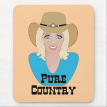 Pure Country GalPal Mousepad