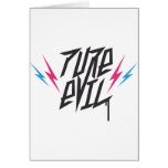 Pure Evil logo cards