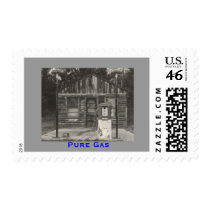 Pure Gas Station postage by pcelias Pure Gas Station postage