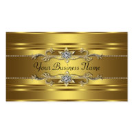 Pure Gold Business Cards Pack Of Standard Business Cards