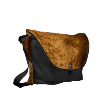 Pure gold messenger bag