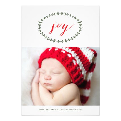 Pure Joy by Origami Prints Holiday Card