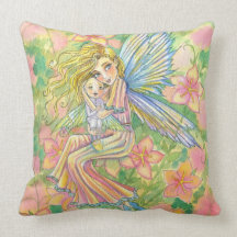 Pure Joy Mother and Baby Fairy Pillow