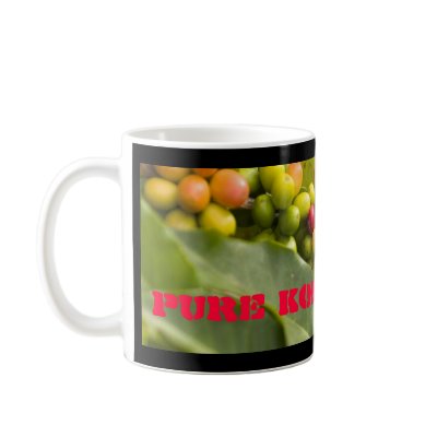 PURE KONA COFFEE MUG by MediaPrimo