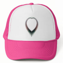 Pure Love Hat Pink Trim