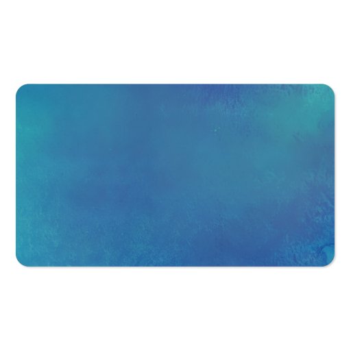 Pure Love Watercolor Registry Cards / Ocean Blue Business Cards (back side)