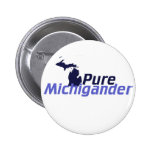 Pure Michigander Pinback Buttons