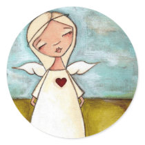 Reines Herz - Angel Stickers