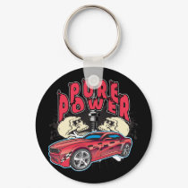 Pure Power Camaro keychains