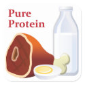 Pure Protein day sticker sticker