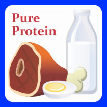 Pure Protein day sticker