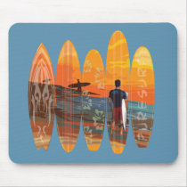Pure Surfing mousepads by tshirtsatfirstsite Pure Surfing mousepads