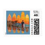 Pure Surfing Postage Stamp