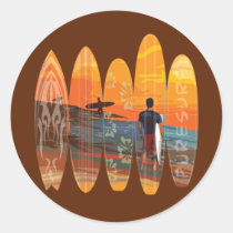 Pure Surfing stickers