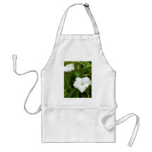 Pure White Flower Aprons