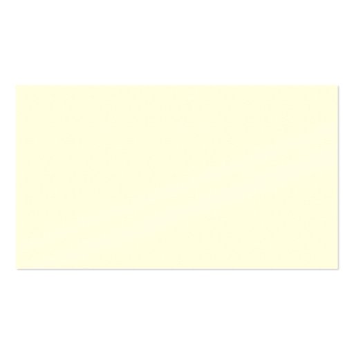 Pure Yellow - Neon Lemon Bright Template Blank Business Card (back side)