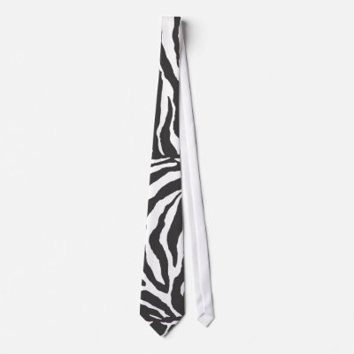 Pure Zebra Tie by BlueAngel85