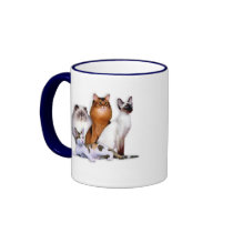 Purebred Cat Rescue Mug by PurebredCatRescue Purebred Cat Rescue Mug