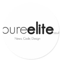 Pureelite V1 Sticker (Basic) by pureelite Pureelite V1 Sticker (Basic)