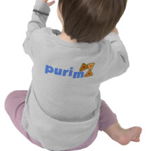 Purim 2-Sided Infant Longsleeve T-shirts