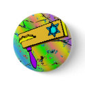 Purim Button-Gragger button
