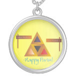 Purim Hamantaschen Necklace Purim Hamantaschen Necklace