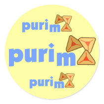 Purim Stickers stickers