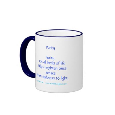 Purity Coffee Mugs by victoriaray