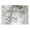 Purity Save The Date Card business cards by Eseffpe Purity Save The Date Card business cards