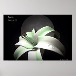Purity (Space Lily #9) Print