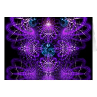 PURPELINA FractalARTS Card card