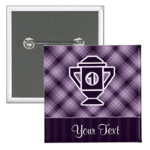 Purple 1st Place Trophy Pins